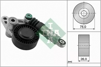 WILMINK GROUP wg1253514 -  Натяжная планка, поликлиновой ремень